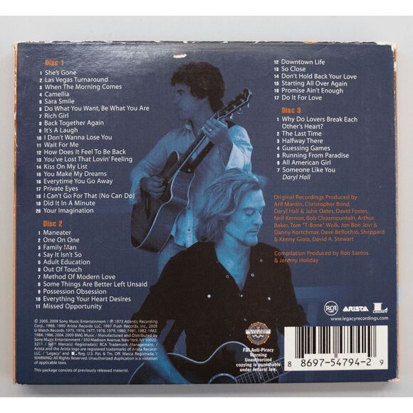 DARYL HALL & JOHN OATES - The Essential Daryl Hall & John Oates 3.0 - 3 CD - Picture 3 of 5